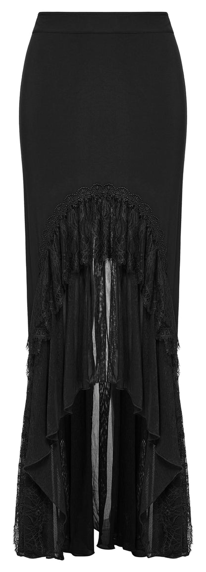 Full-length image of the Punk Rave Blossom Skirt against a chic backdrop, capturing its versatility and fashion-forward appeal.