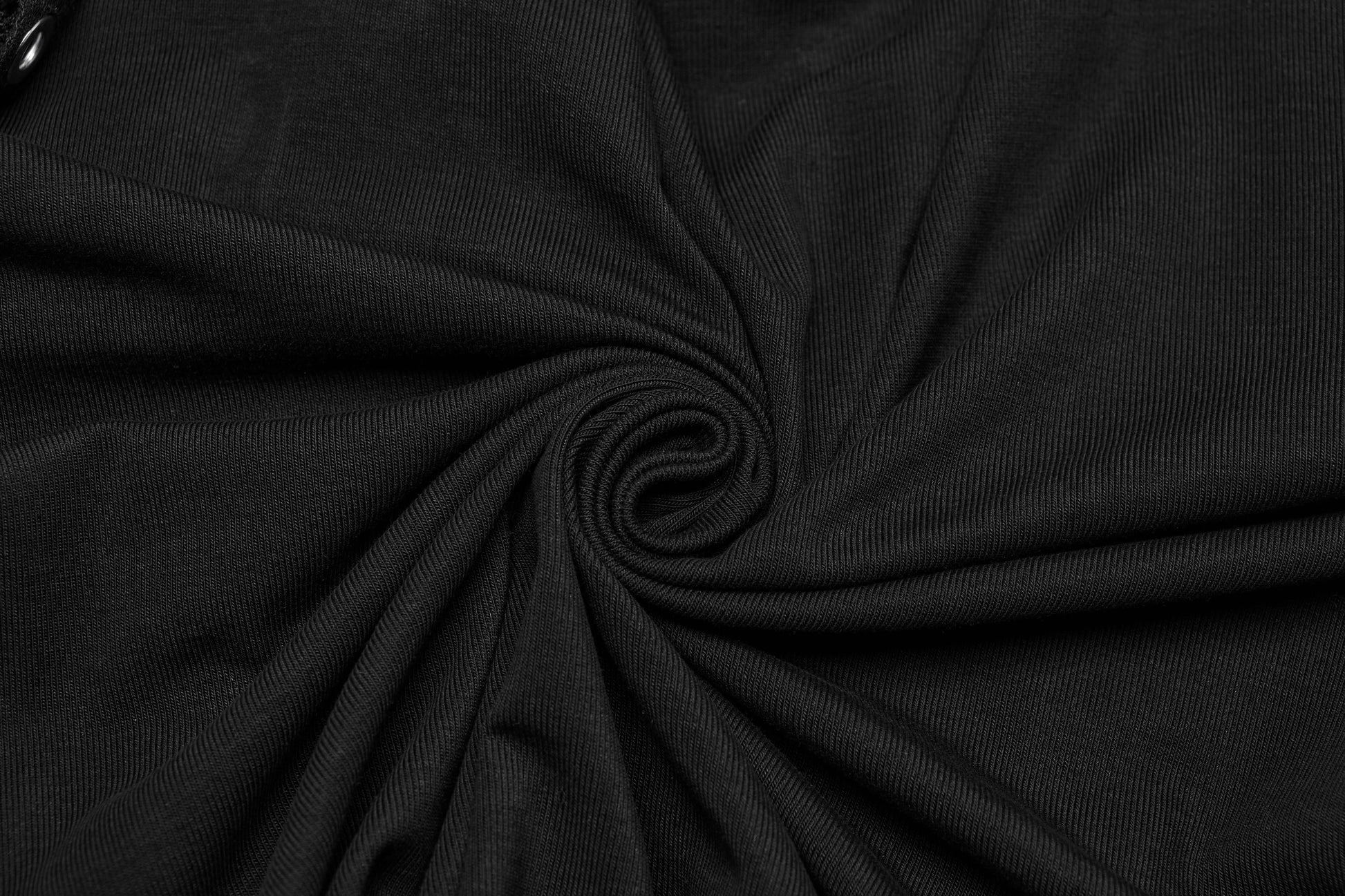 Stylish angle view of the Punk Rave Vonda t-shirt, highlighting the off-shoulder neckline and V-neck design, perfect for a chic, edgy look.