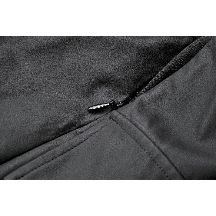 Back view of the Dark in Love Belladonna Mesh Skirt, highlighting the elegant asymmetrical silhouette and decorative O-ring hardware.