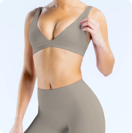 Comfort-focused sports bra for women by Dropsure, designed for all types of intense workouts while providing support.