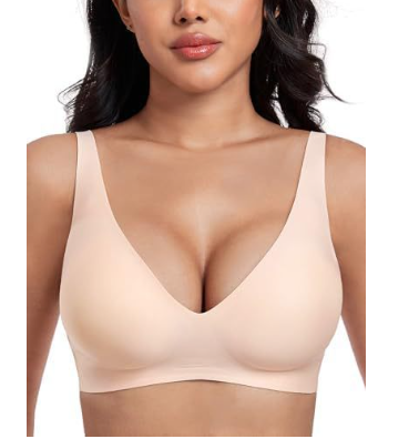 Elegant seamless bra for women, with steel-free support and a flawless fit.