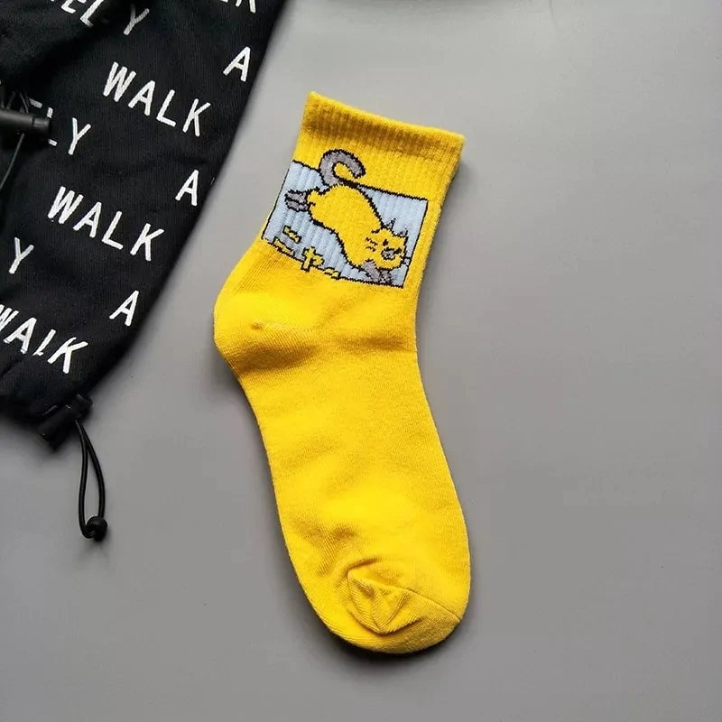 Hip Hop Long Socks for Women / Girls