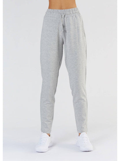 Elegant tencel sweatpants for women with a looser leg profile designed for ease of movement, embodying sustainable luxury.