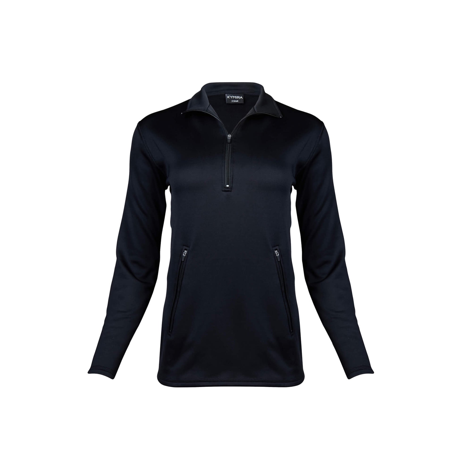 Elegant and warm KYMIRA infrared fleece, perfect for both casual wear and intensive sports activities.