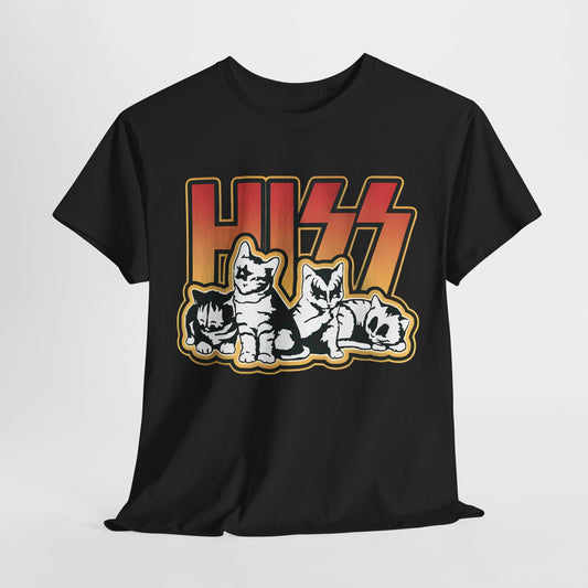 Hiss Cats Rock Band Star Wars Graphic T-Shirt Urban Unisex Cotton Tee