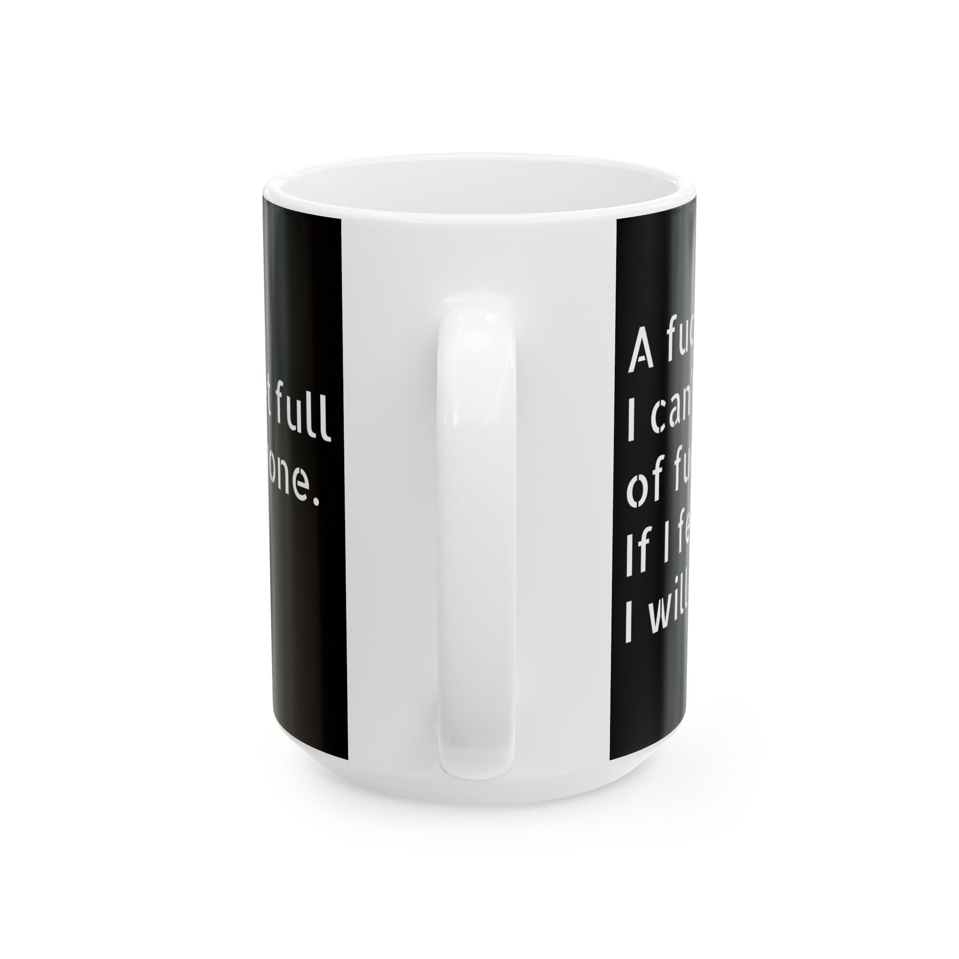F-word mug featuring a cheeky slogan, great for birthdays or secret Santa gifts.