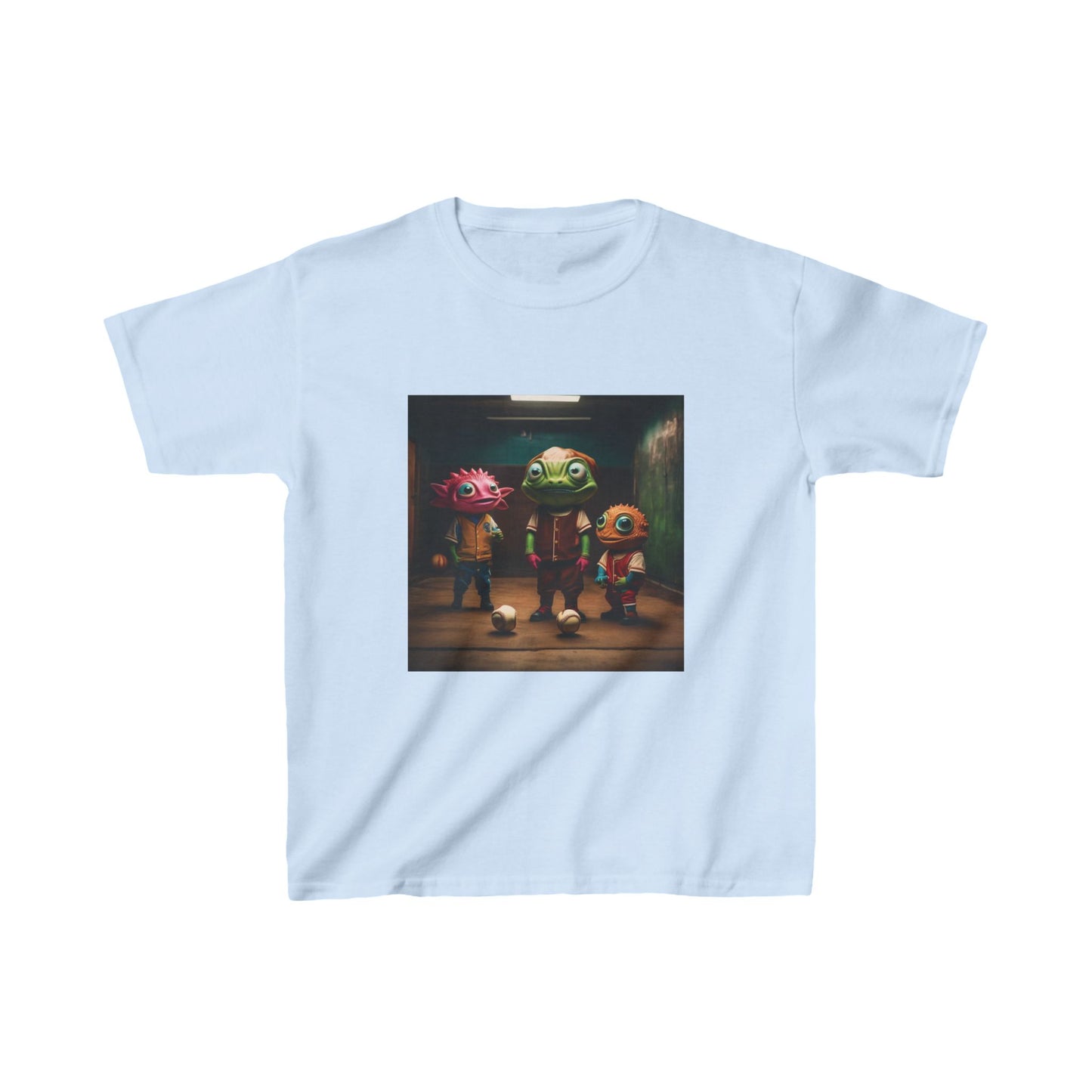 Kids Cute Aliens Heavy Cotton Tee 16 colors