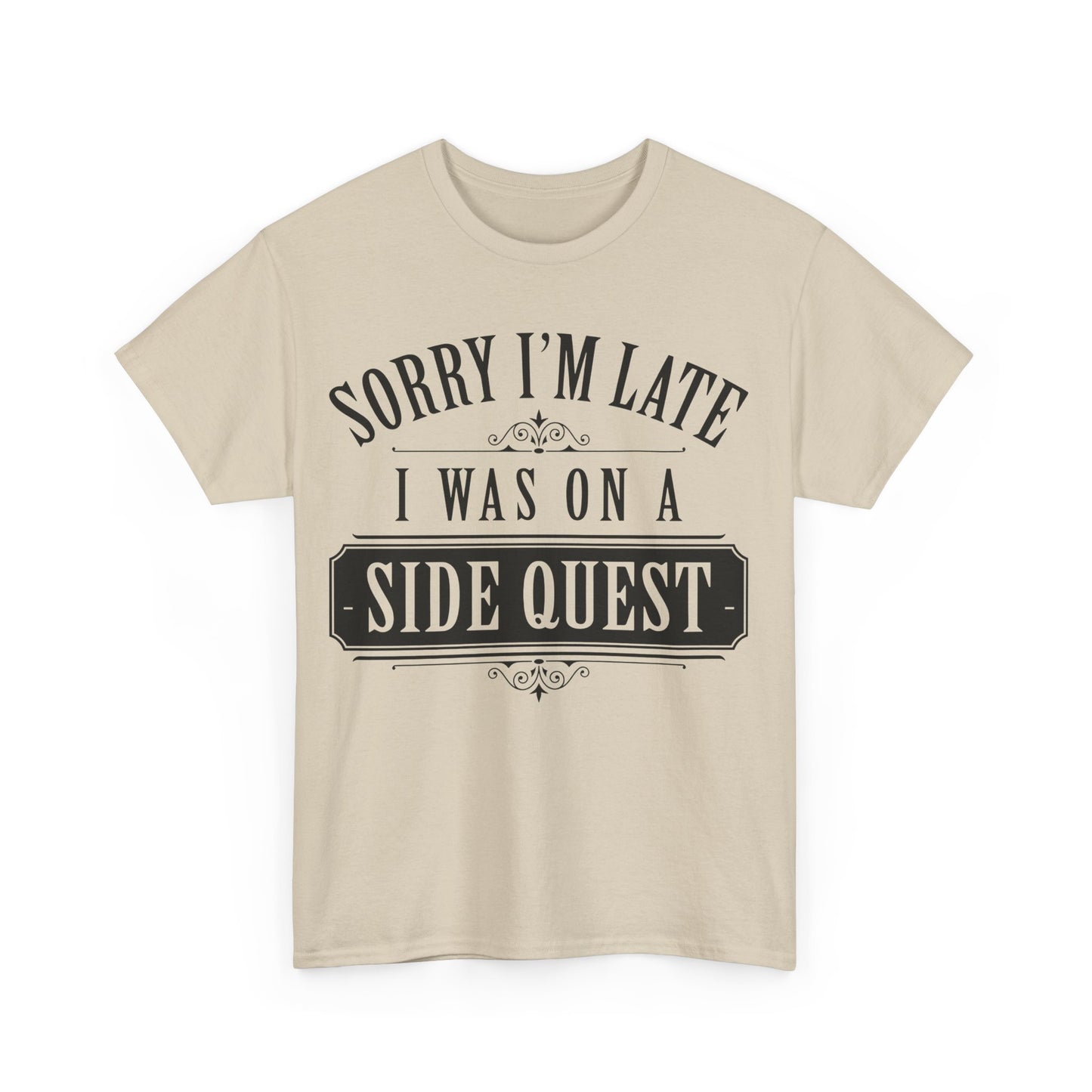 Sorry I´m Late  Graphic Unisex  T Shirt Tee