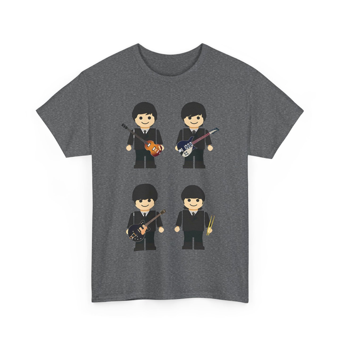 Lego Beatles Graphic T-Shirt Urban Unisex Cotton Tee