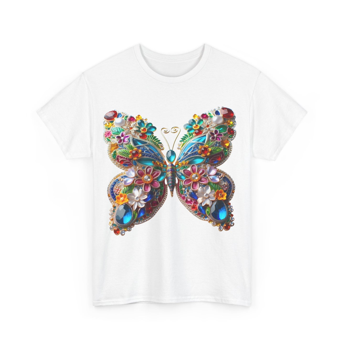 Enchanting Butterfly Brooch Unisex T Shirt Graphic Tee Unisex