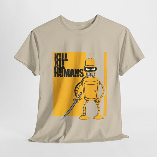 Bender Kill Bill Men´s Women´s Graphic Cotton Funny T Shirt Tee Street Urban