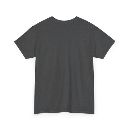 Back view of the chic Pokemon Character Puma Logo Graphic T-Shirt in dark grey, emphasizing its casual elegance and unisex appeal.