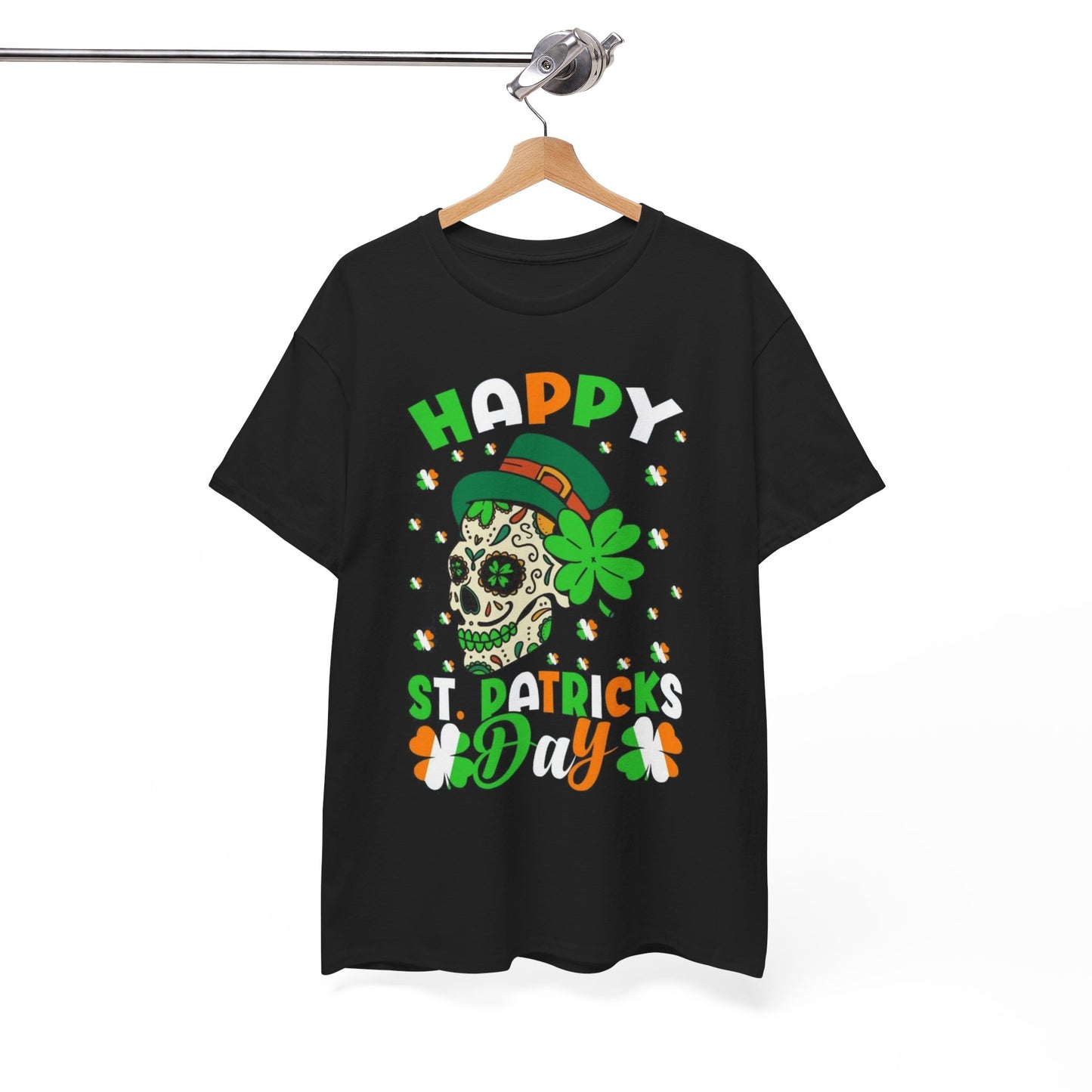 St Patricks Day Unisex Men's Women's Graphic Cotton Funny T Shirt Tee Vintage