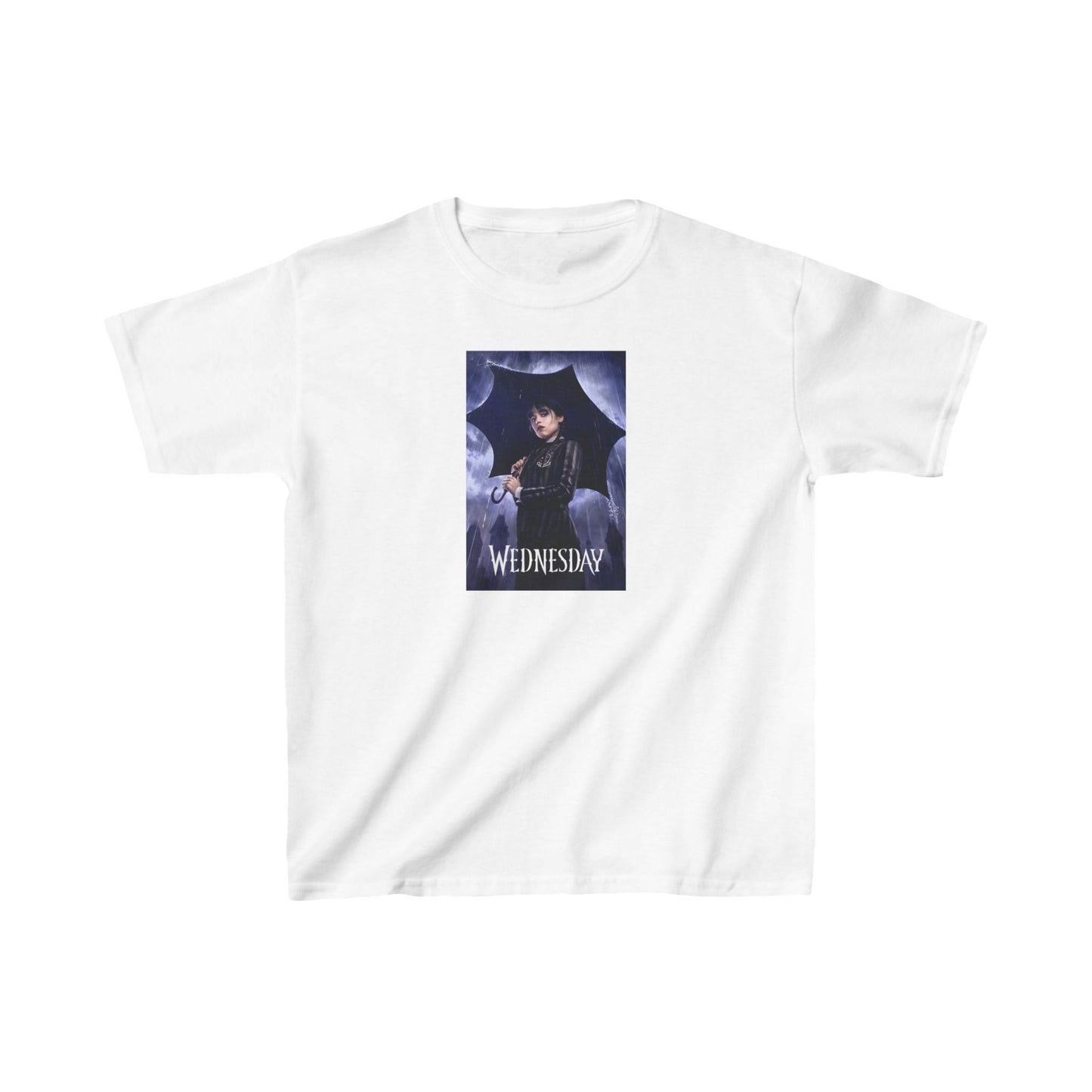 Child´s "Wednesday" Embrace the Dark Elegance   Graphic  Unisex Graphic Tee Shirt Kids