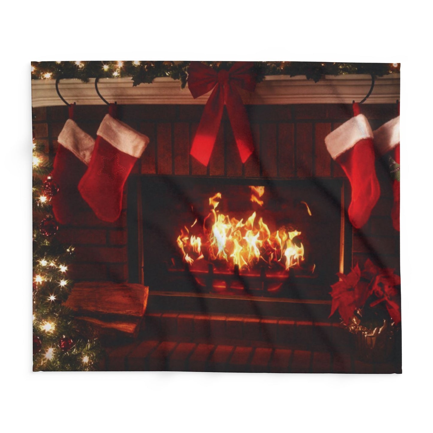 Decorative and Warm Christmas Arctic Fleece Blanket