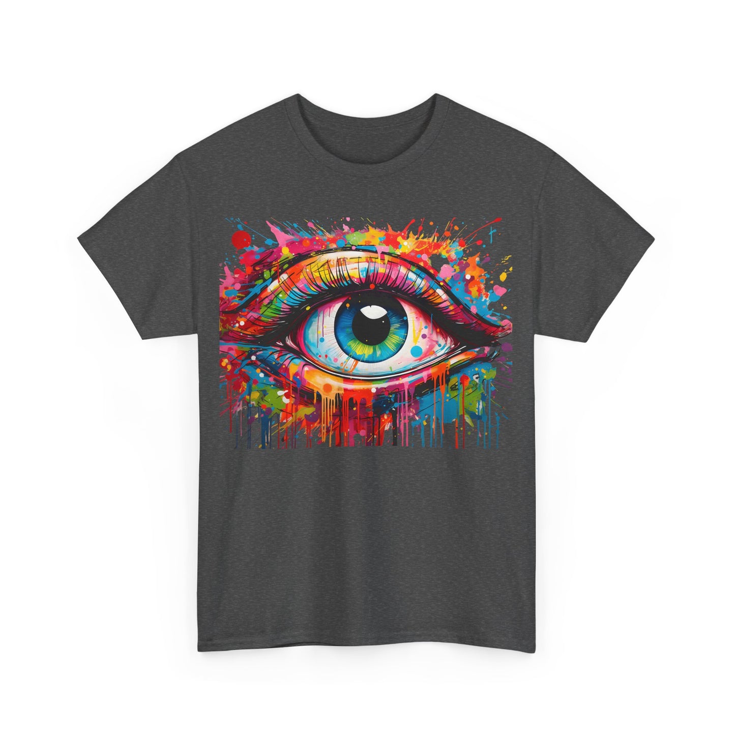 Visionary Drip Graffiti  Graphic Unisex  T Shirt Tee