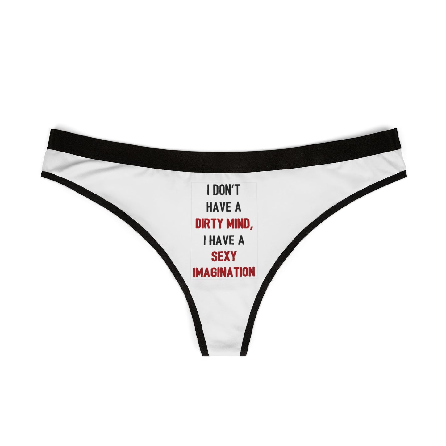 Valentines Naughty Gift Cheeky Womens Thong funny Birthday Anniversary Romantic