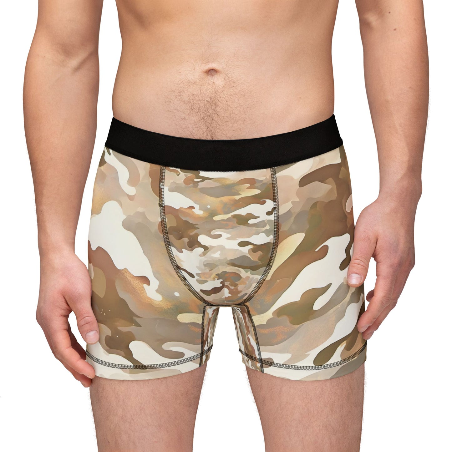 Dessert Camoflage Men's Boxers