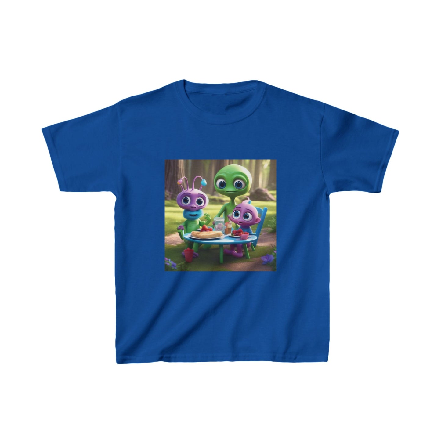 Kids Cute Aliens Heavy Cotton Tee 16 colors