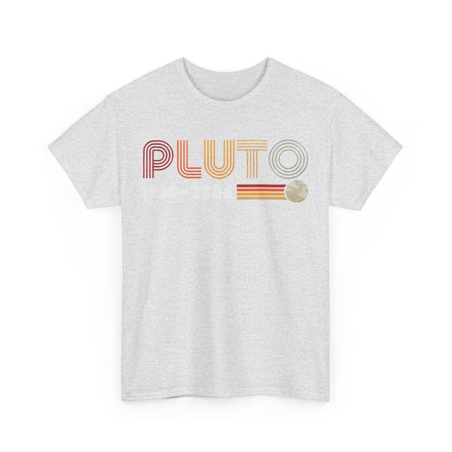 PLUTO Retro  Graphic Unisex  Tee Shirt