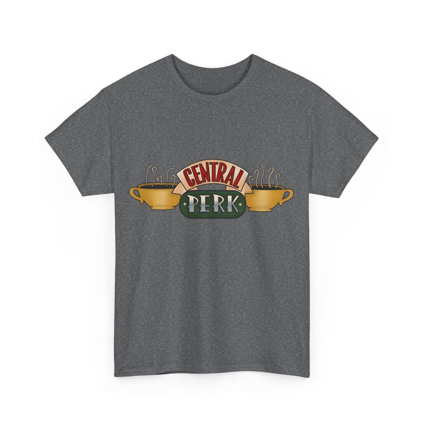 Central Perk Coffee Shop Friends  Retro Logo Graphic Tee Unisex