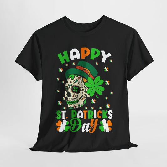 St Patricks Day Unisex Men's Women's Graphic Cotton Funny T Shirt Tee Vintage