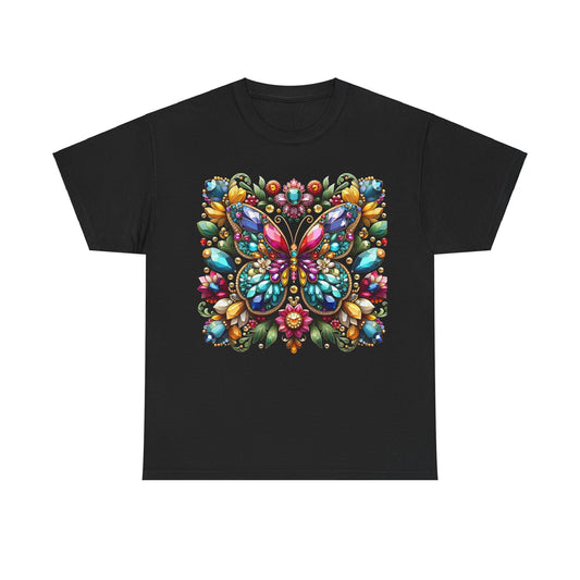 Enchanting Butterfly Brooch Unisex T Shirt Graphic Tee Unisex