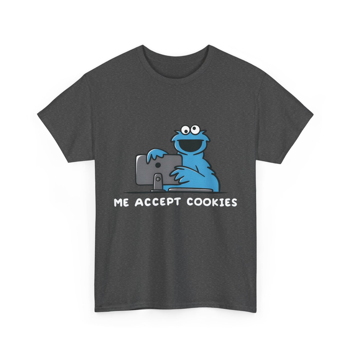 Sesame Street Cookie Monster Graphic T-Shirt Urban Unisex Cotton