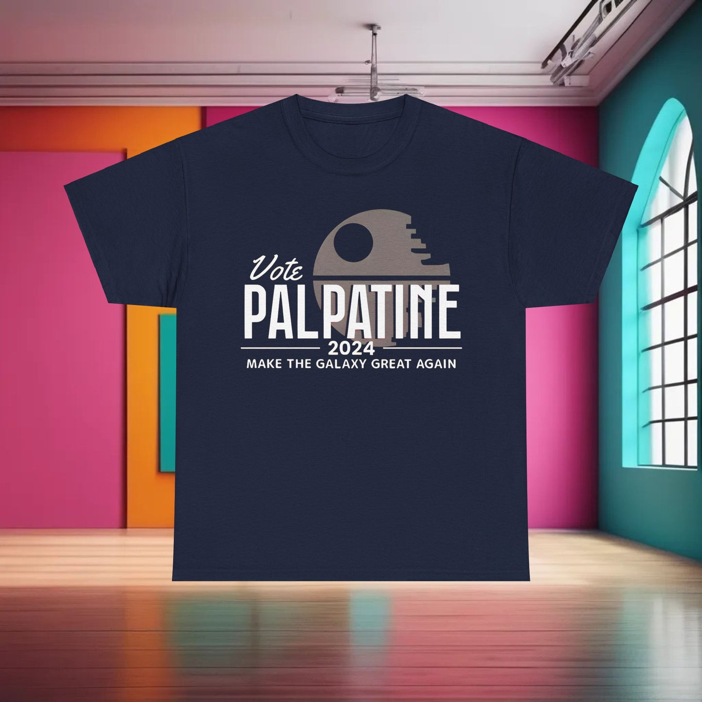 Vote Palpatine Star Wars Graphic T-Shirt Urban Unisex Cotton Tee