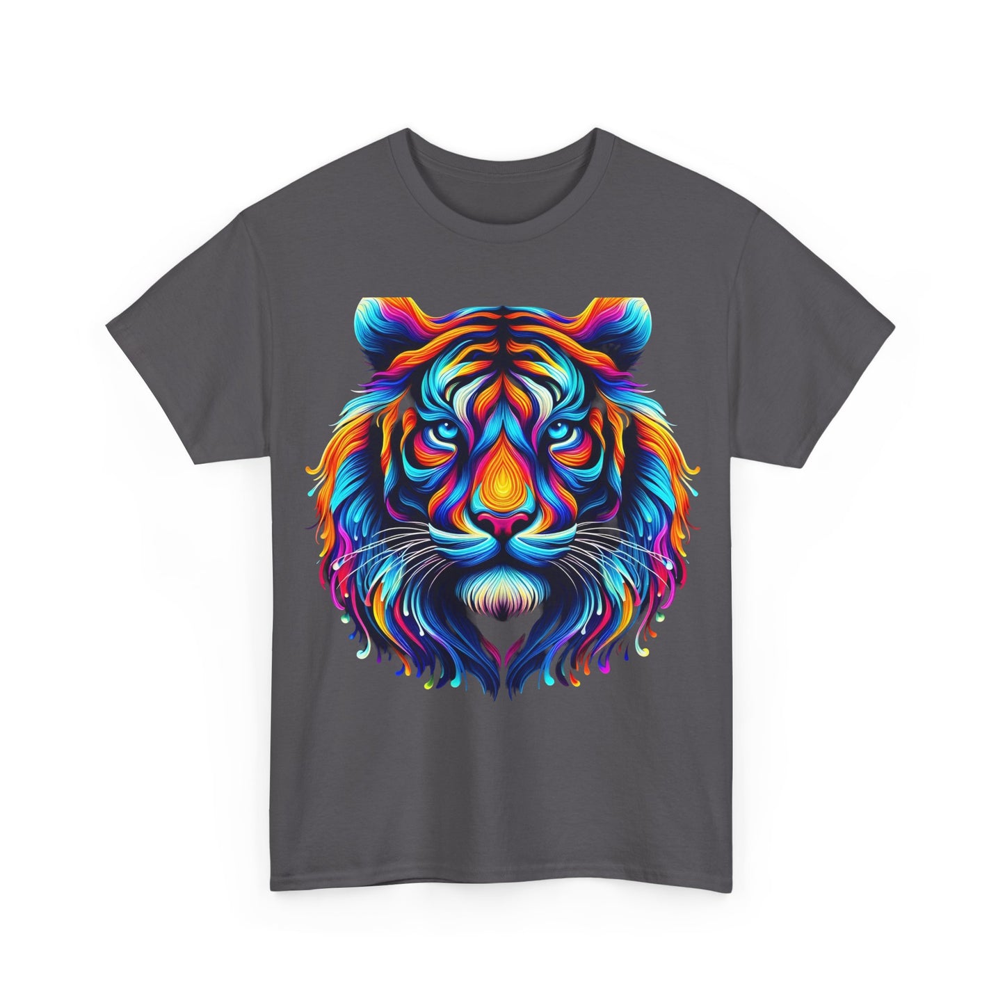 Tiger's Whimsy  Graphic Unisex  T Shirt Tee