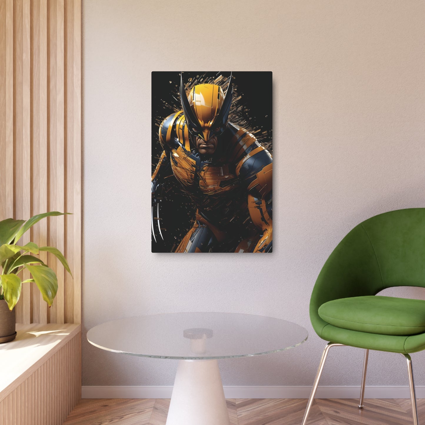 Wolverine Metal Art Poster