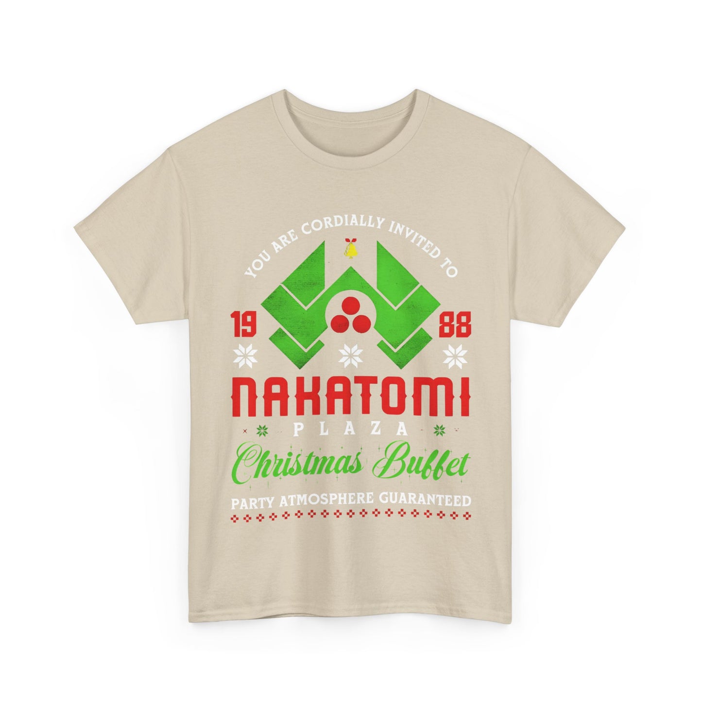 Nakatomi Plaza Christmas 1988 Graphic T-Shirt Urban Unisex Cotton