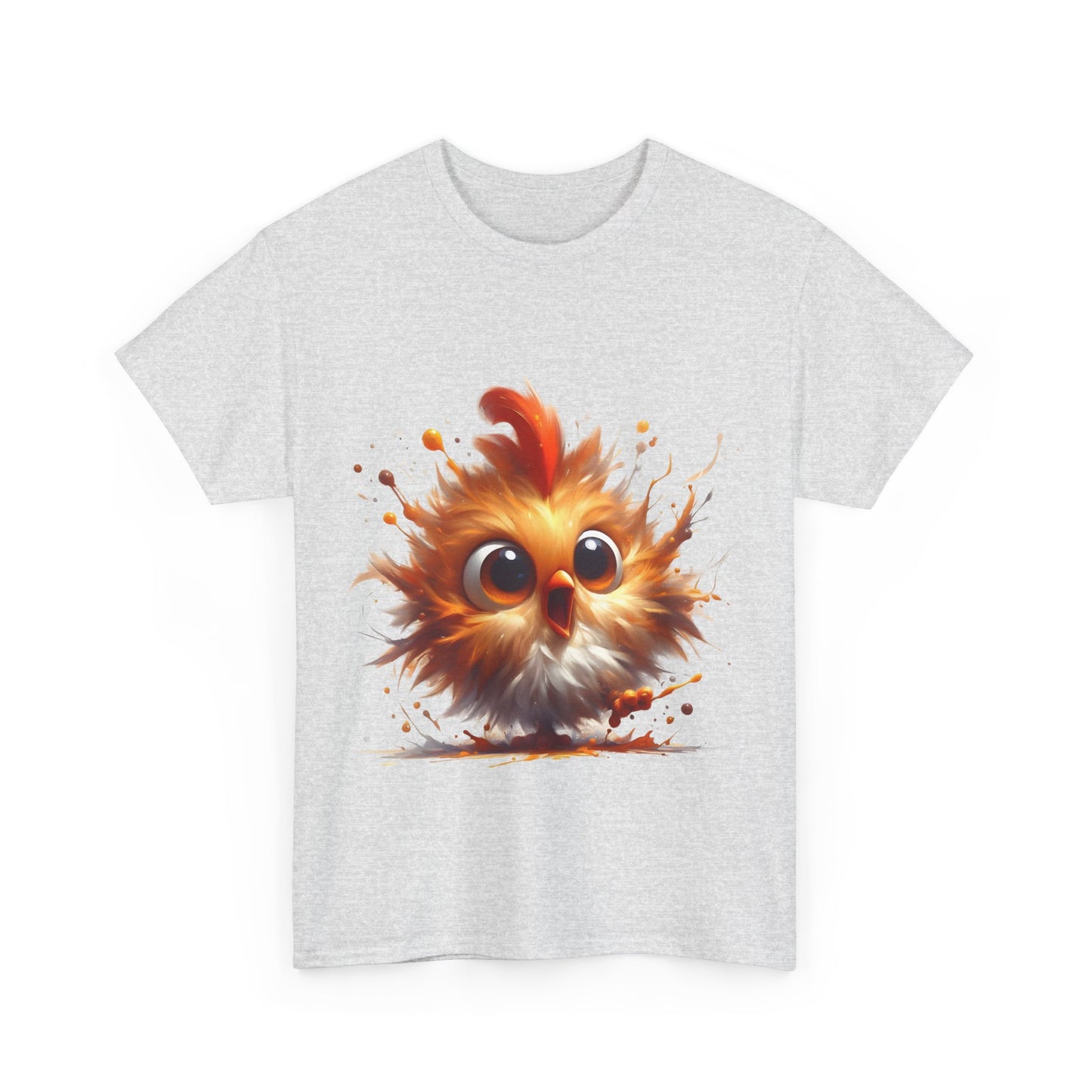 Explosive Joy Tee - Cartoon Bird Edition  Unisex Cotton Tee Graphic T Shirt