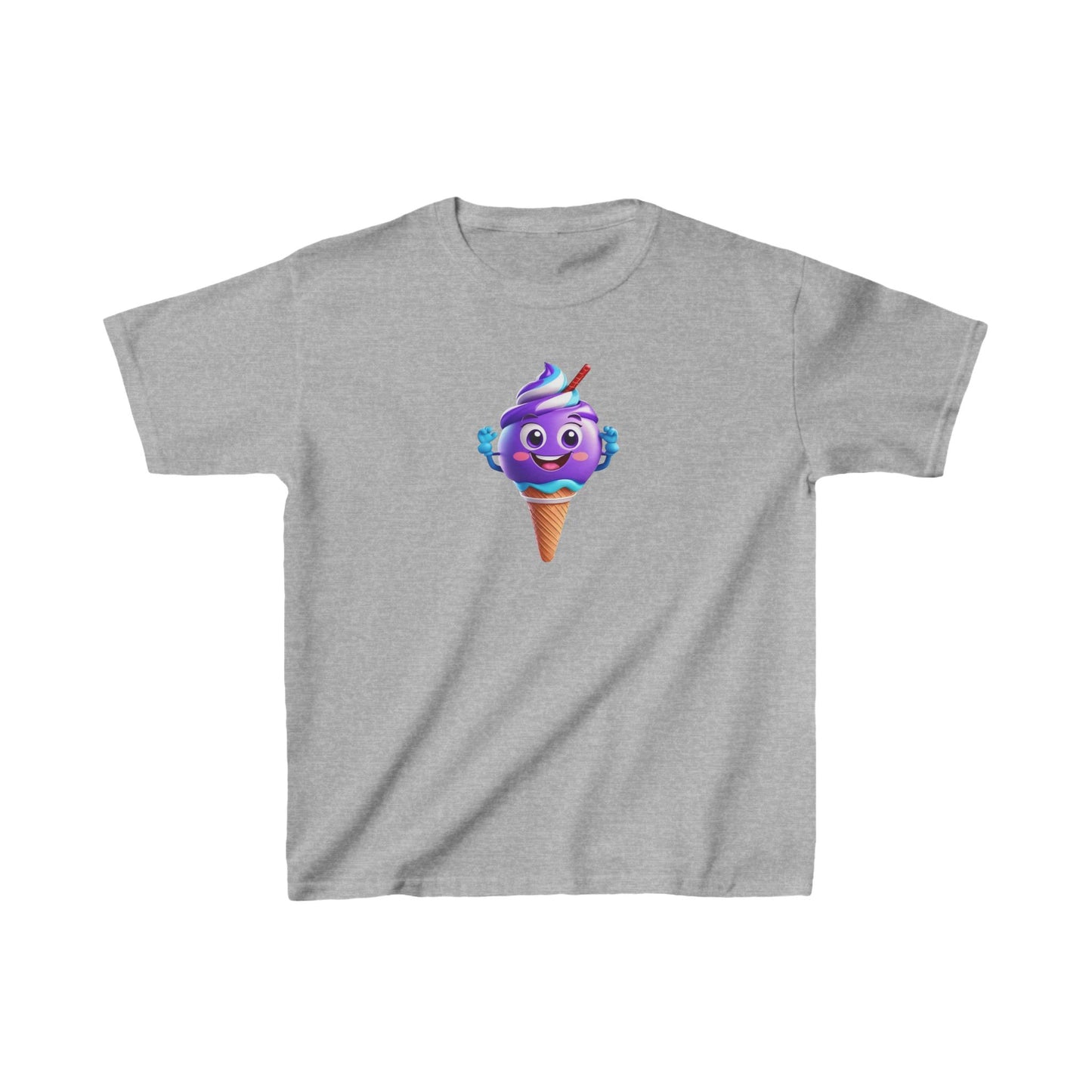 Unisex Delighted Ice Cream Graphic Cotton Tee 8 colors