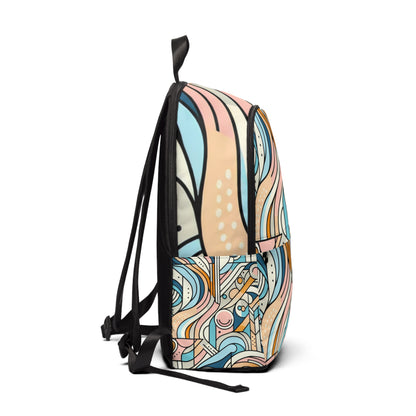 Elegant Dazzling Dreams Backpack with intricate pastel patterns, perfect for style-conscious individuals from Dazzling Dreams Studio.
