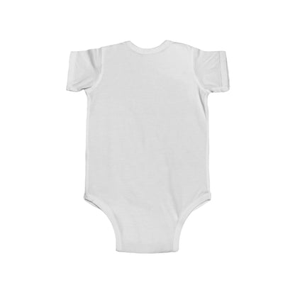 Elegant Christmas Reindeer Bodysuit in classic white, ideal for stylish holiday attire for infants.