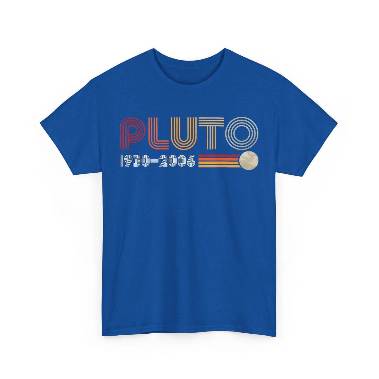 PLUTO Retro  Graphic Unisex  Tee Shirt