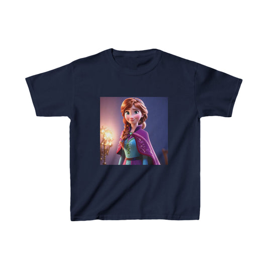 Kids Frozen Anna Heavy Cotton Tee 16 colors