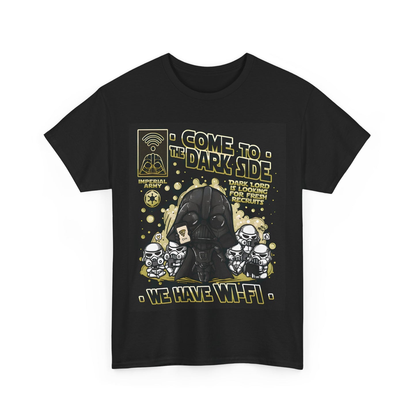 Come to the dark side Star Wars Graphic T-Shirt Urban Unisex Cotton Tee