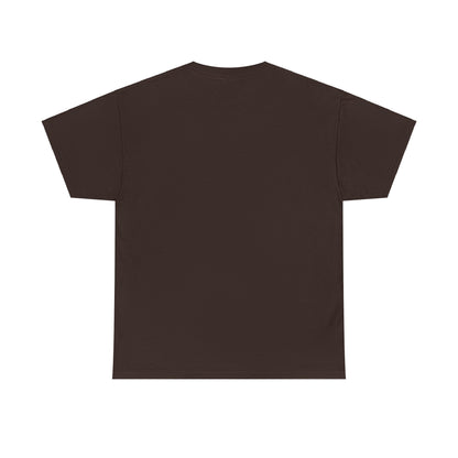 Back view of My Second Favorite F Word Graphic T-Shirt in urban cotton fabric, showcasing a minimalist design suitable for casual wear.