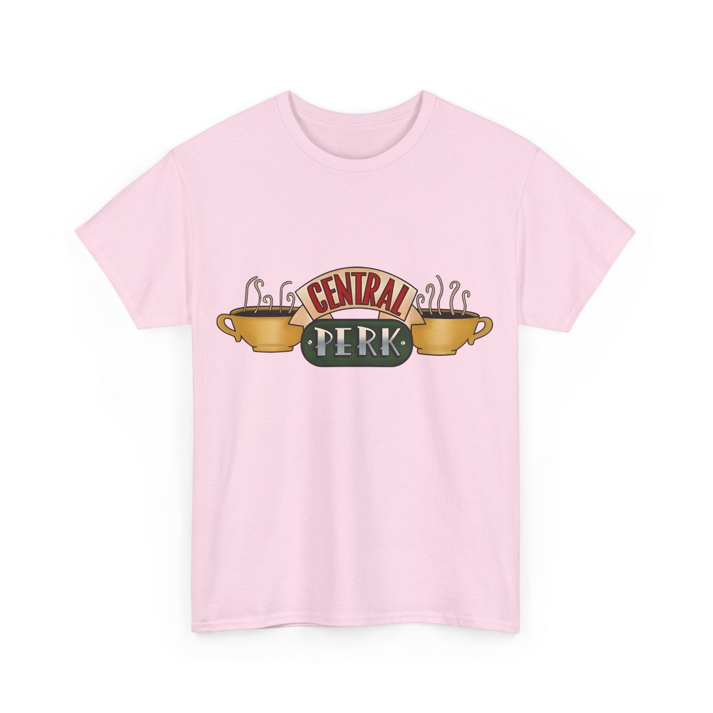 Central Perk Coffee Shop Friends  Retro Logo Graphic Tee Unisex