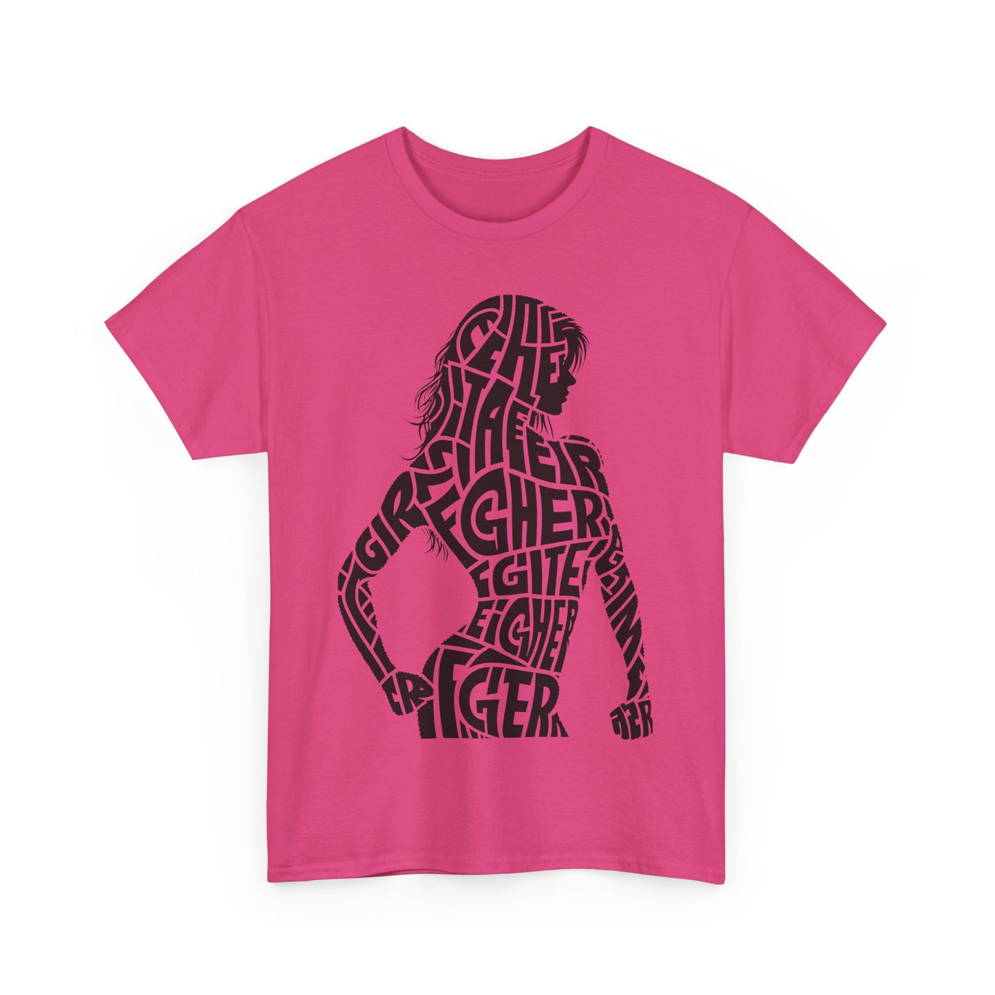 Fighter Girl  Graphic Unisex  T Shirt Tee