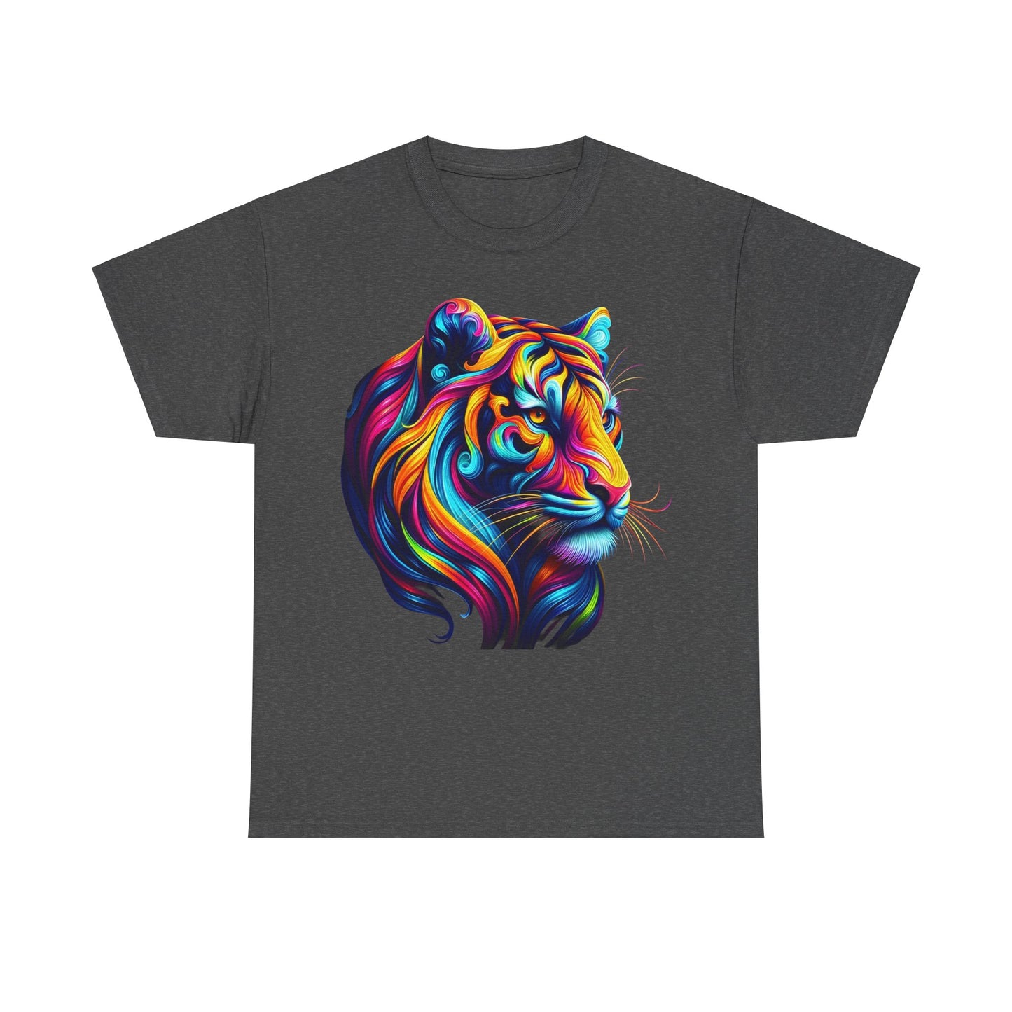 Tiger's Whimsy  Graphic Unisex  T Shirt Tee