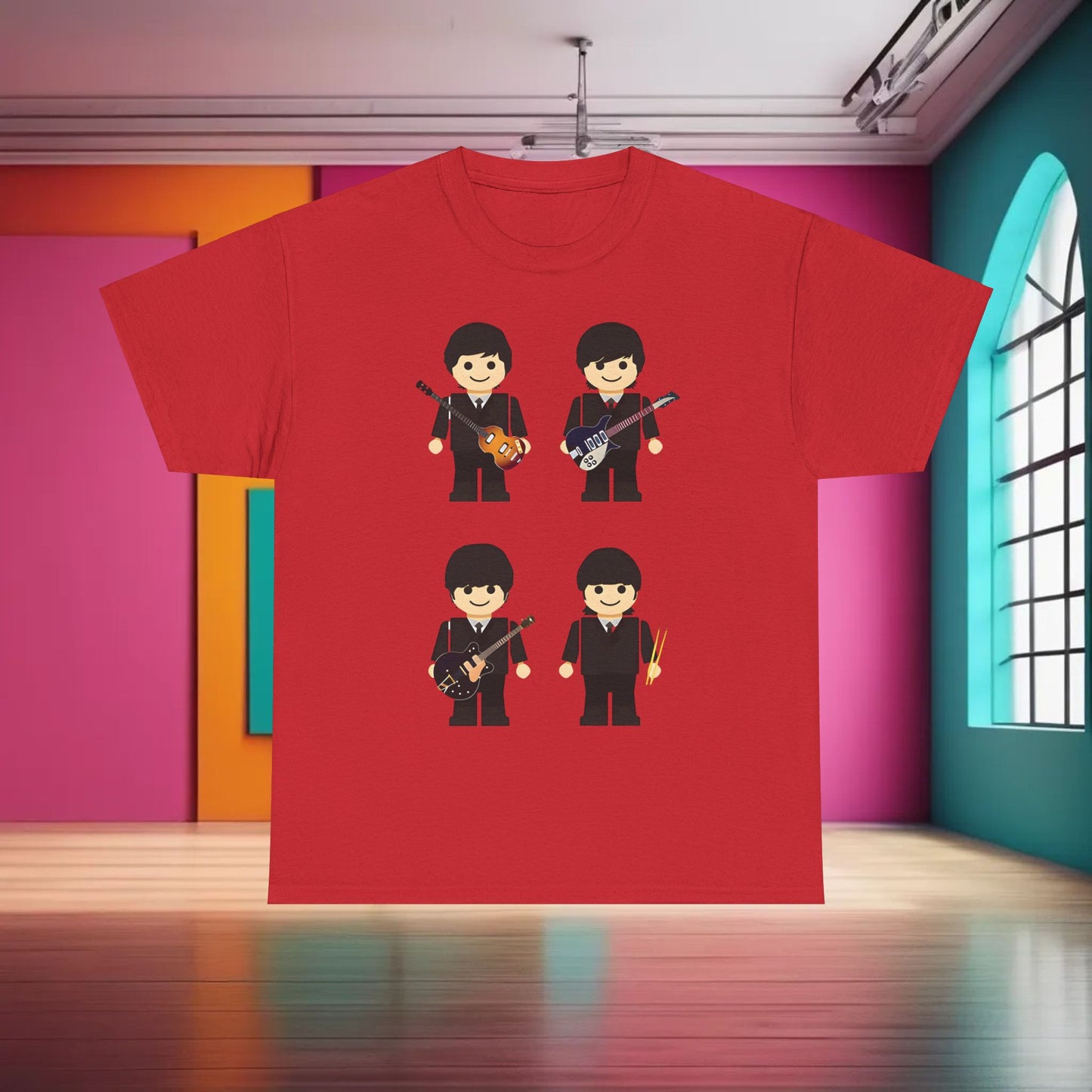 Lego Beatles Graphic T-Shirt Urban Unisex Cotton Tee