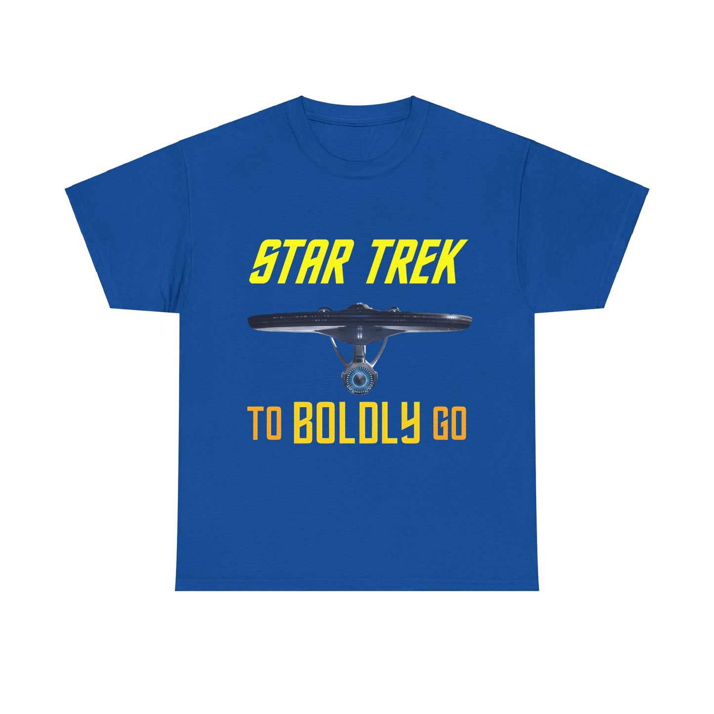 USS Enterprise Star Trek  Graphic Unisex T Shirt Tee