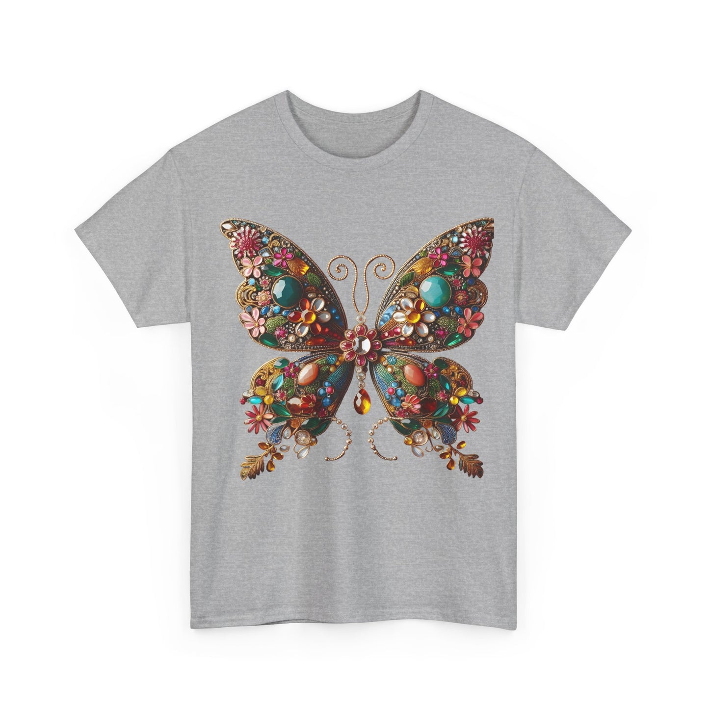 Enchanting Butterfly Brooch Unisex T Shirt Graphic Tee Unisex