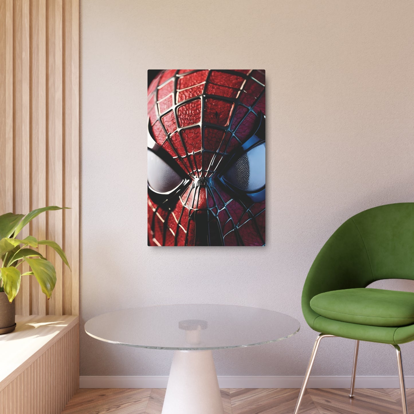 Spider Man Metal Art Poster