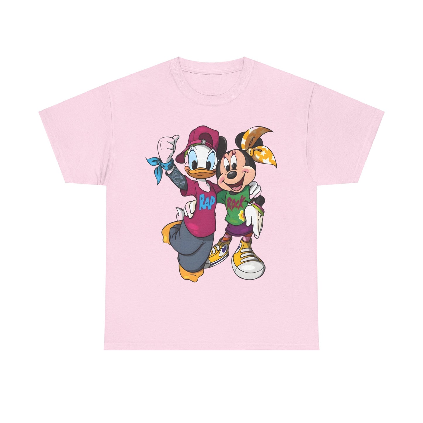 Daisy Duck & Minnie Mouse  Unisex Graphic Tee Shirt