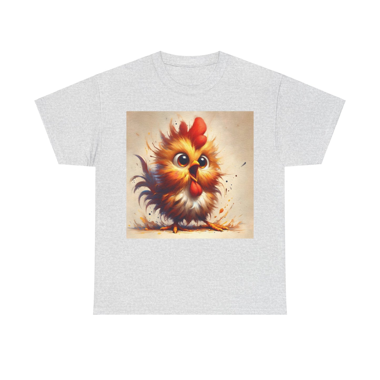 Explosive Joy Tee - Cartoon Bird Edition  Unisex Cotton Tee Graphic T Shirt