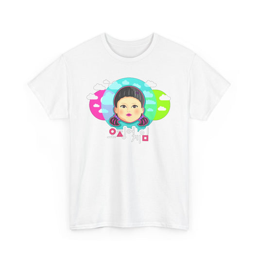 Squid Game Unisex Men´s Women´s Graphic Cotton Funny T Shirt Tee